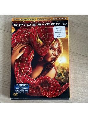 Spiderman Widescreen Special Edition DVD - Red, Gold, Black